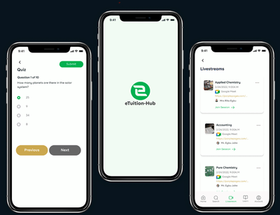 E-tuition - Mobile App