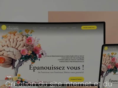 Aurore Darsonville Coaching, identité et site en 1 mois - Image de marque & branding