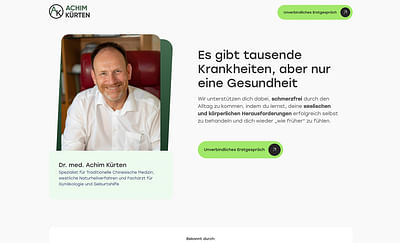 Doktor Kürten • Websitegestaltung - Website Creation
