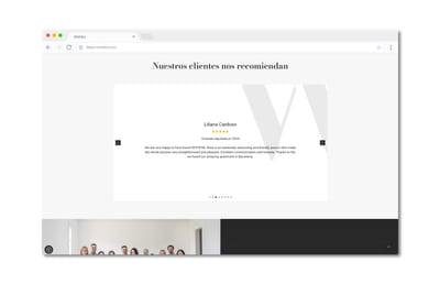 Página web para inmobiliaria de lujo - Website Creatie