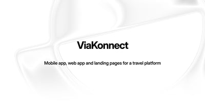 ViaKonnect - Application web