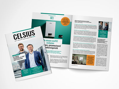 Content creation & print for Vaillant - Copywriting