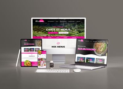 Aux Mets’Kong : Site + SEO - SEO