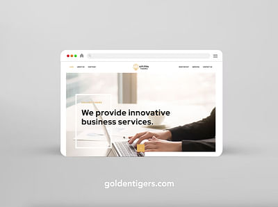 Golden Tigers website - Werbung