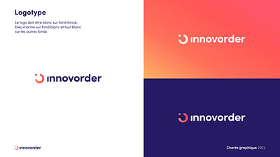 Identité visuelle et site internet - Innovorder - Branding y posicionamiento de marca