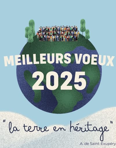 Carte de Voeux 2025 - Grafikdesign