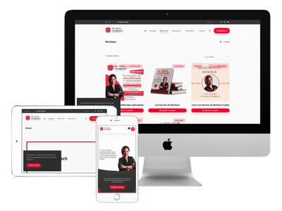 Site web - Webseitengestaltung