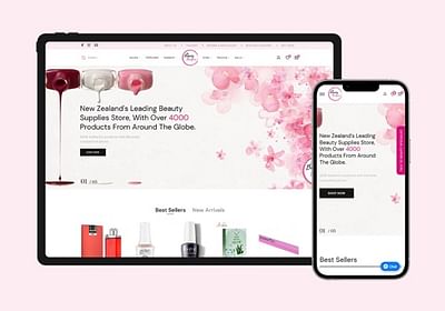 Redesigned an eCommerce website for Beauty Bazaar - Website Creation