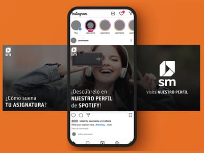 Campaña Spotify para Grupo SM - Community Management
