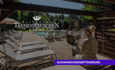 Hotel Tannenhäuschen: Non Brand Traffic 60% hoch - SEO