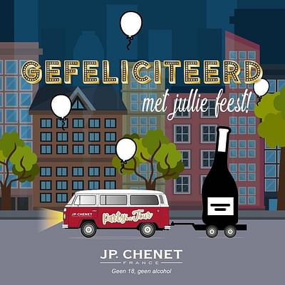 JP. Chenet party on tour - Influencer Marketing
