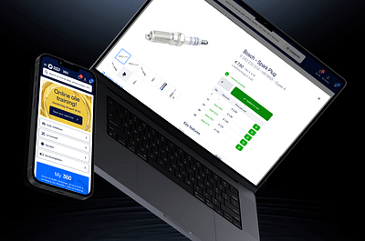 UX en UI design automotive inkoopplatform - E-commerce