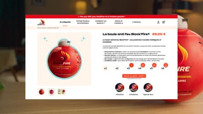 Block'Fire - Website Creation