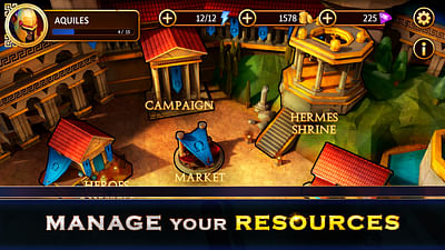War of Olympus - Mobile Game - Game Ontwikkeling