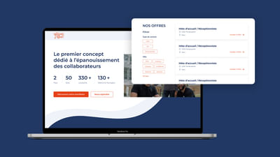 Site Web Welcome At Work - Creación de Sitios Web