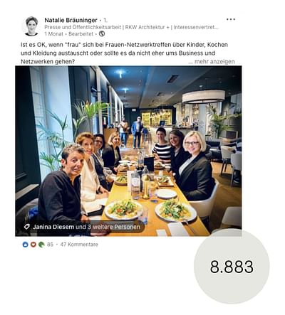 RKW+: Corporate Influencer auf LinkedIn - Influencer Marketing