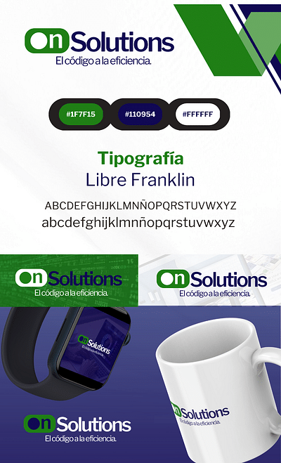Diseño de Logo y Marca Básica para On Solutions - Image de marque & branding