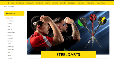 Krauspe Dart Onlineshop - Website Creatie