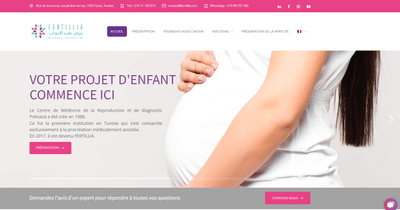 Création et web mastering de site web - Website Creation