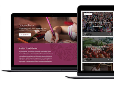 UpPrize - Open Innovation Web App + Branding - Web Application