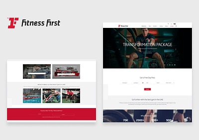 Fitness First - Middle East - Webseitengestaltung