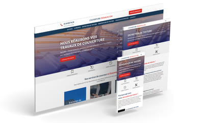 Création site Couverture-Travaux.com - Stratégie digitale