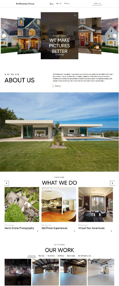3rd Dimension Photos Online Business Solution - Création de site internet