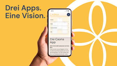 Caona Health App | Branding & Website - Website Administration