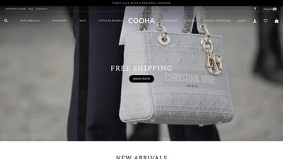 Luxury E-commerce Website Design - Website Creation