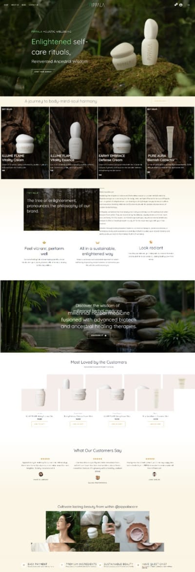 Pippala Care - Website Creation