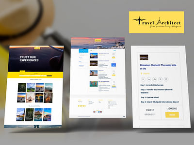 Travel Architect Web Development Project - Applicazione web