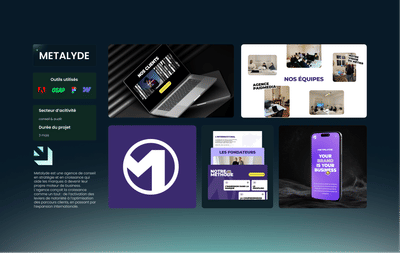 Refonte Site Web - Metalyde - Website Creation