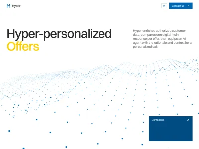 Hyper: AI product storytelling and web design - Website Creation