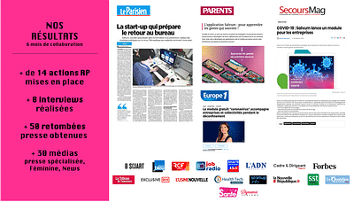 RP : Salvum, app dédiée aux 1ers secours - Pubbliche Relazioni (PR)