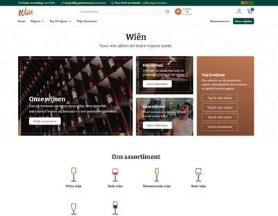 Wiên: Online webshop en strategie - SEO