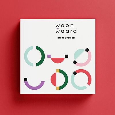 Woonwaard identity - Branding y posicionamiento de marca