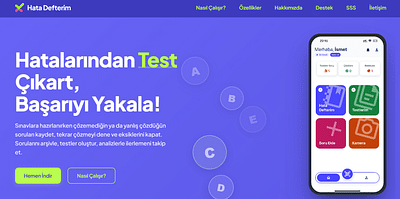 Hata Defterim: EdTech App - Marketing