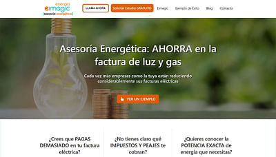 Proyecto SEO + Publicidad - Asesoría Energética - Creación de Sitios Web