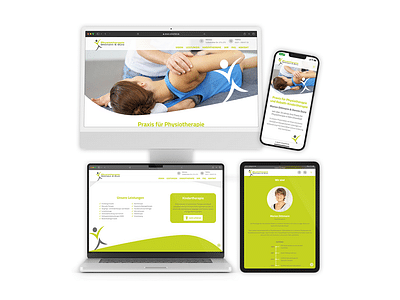 Internetseite Physiotherapie Dittmann & Dunz - Webseitengestaltung