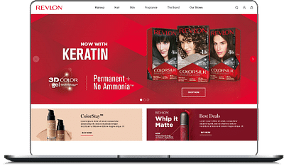 Advance Ecommerce Solution Cosmetics Brand- Revlon - Web Applicatie