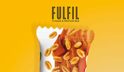 POS materials for a heathy candy bar - Branding & Positionering