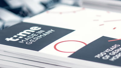 Event Key-Visual – Time Made in Germany - Grafische Identität