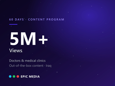 Healthcare Content Program — 5M+ Views for Doctors & Clinics - Producción vídeo