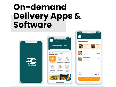 On-demand Delivery Apps & Software - Publicité