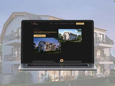 Webpage Design Immobilienunternehmen in München - Webseitengestaltung
