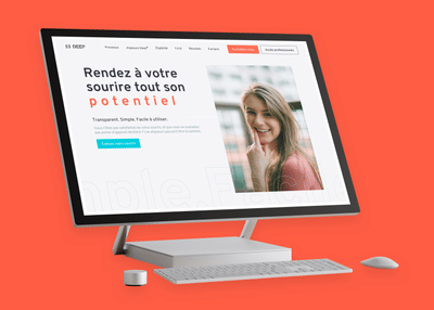 Deep - Site institutionnel et application métier - Stratégie digitale