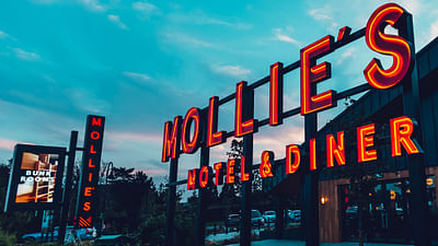 Mollies motel branding - Branding & Positioning
