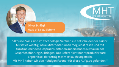 Akquise Coaching für Sipfront - Corporate Communication