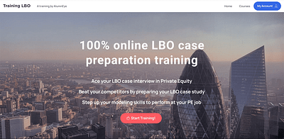 Site traininglbo.com - E-commerce