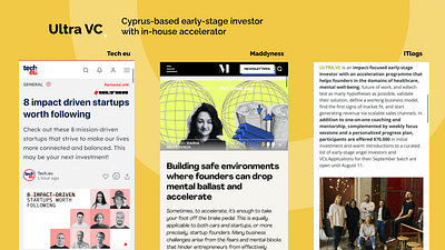 PR for a Cyprus-Based Early-Stage Investor - Public Relations (PR)